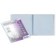 Portalistini personalizzabile Premium - liscio - 22x30 cm - 80 buste - trasparente - Favorit