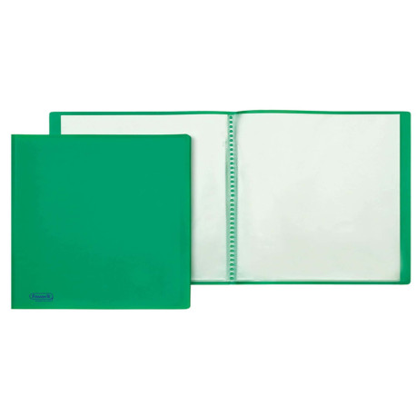 Portalistini Sviluppo - buccia - PP - 22 x 30 cm - 20 buste - verde - Favorit