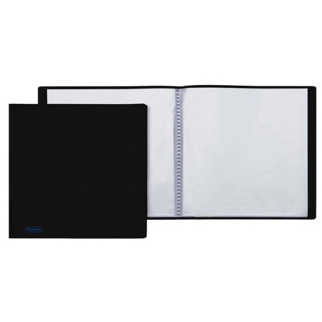 Portalistini Sviluppo - buccia - PP - 22 x 30 cm - 60 buste - nero - Favorit