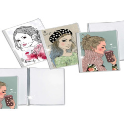 Portalistino Ace Ritratti - 22x30 cm - 20 buste - fantasie assortite - Sei Rota