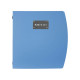 Portamenù Rio - 1 inserto doppio incluso - A4 - 24 x 34 cm - blu - Securit