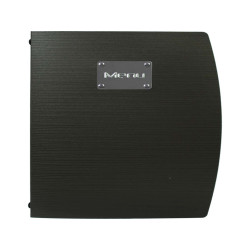 Portamenù Rio - 1 inserto doppio incluso - A4 - 24 x 34 cm - nero - Securit