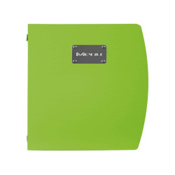 Portamenù Rio - 1 inserto doppio incluso - A4 - 24 x 34 cm - verde - Securit