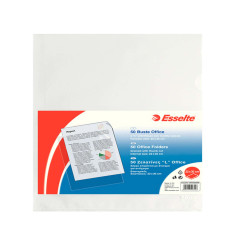 Cartellina a L Office - A4 - PP - buccia leggero - Esselte - conf. 50 pezzi