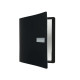 Portamenù Royal - 1 inserto doppio incluso - A4 - 24 x 33 cm - nero - Securit