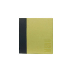 Portamenù Trendy - 1 inserto doppio incluso - A5 - 18 x 25 cm - verde - Securit