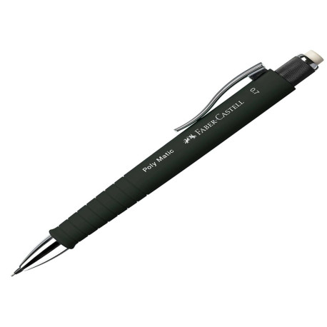 Portamine Poly Matic - mina 0,7 mm - fusto nero - Faber-Castell