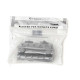 Portamonete - PVC - 1 cent - trasparente - HolenBecky - blister 20 pezzi