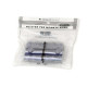 Portamonete - PVC - 2 cent - grigio - HolenBecky - blister 20 pezzi