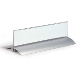 Portanome da tavolo Deluxe - 6,1 x 21 cm - Durable