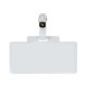 Portanome Pass 3M - clip in metallo - senza cartoncino - 9,5 x 6 cm - PVC - Sei Rota - conf. 100 pezzi