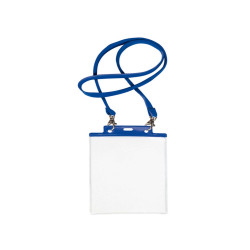 Portanome Pass 7 St M - cordoncino blu - 15 x 21 cm (A5) - blu - Sei Rota - conf. 10 pezzi