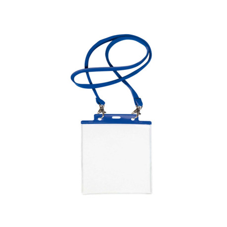 Portanome Pass 7 St M - cordoncino blu - 15 x 21 cm (A5) - blu - Sei Rota - conf. 10 pezzi