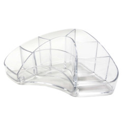 Portapenne Multipot Classic - 14 x 20 x 9 cm - trasparente - Arda