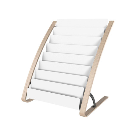 Portariviste da terra - 58 x 50 x 93 cm - 8 x 2 tasche - Alba