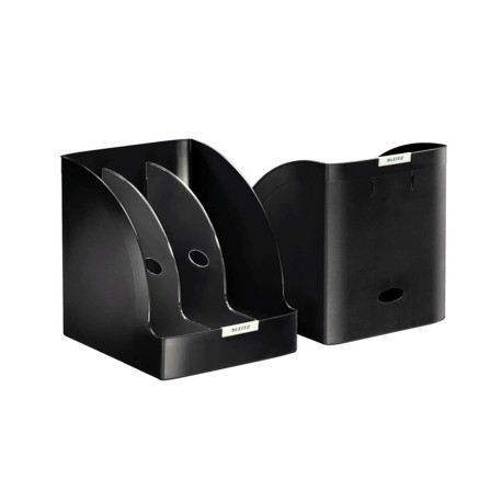 Portariviste Leitz Plus Jumbo - 24 x 31 x 21 cm - nero - Leitz