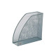 Portariviste Mesh - 26 x 8 x 33,5 cm - rete metallica - argento - Alba