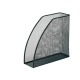 Portariviste Mesh - 26 x 8 x 33,5 cm - rete metallica - nero - Alba