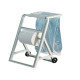 Portasacco per dispenser a cavalletto - ABS - 4,2x35,6x40 cm - bianco - Mar Plast