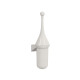 Portascopino da parete Woodplastic - 480 x 113 x 92 mm - bianco - Mar Plast
