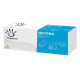 Asciugamani piegati a Z - 2 veli - 22 gr - goffratura a onda+ - 23,4 x2 3 cm - bianco - Papernet - conf. 143 pezzi