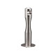 Posacenere da terra - a colonna - diametro 13 cm - H 108 cm - base 29 cm - inox silver - Medial