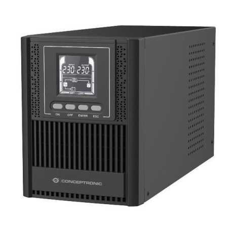 Conceptronic UPS 1000VA 900W ONLINE TOWER - HID USB, Porta EPO, 3x SCHUKO 1x Seriale RS232, USB
