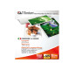 Pouches - business card - 60x90 mm - 2x125 micron - Titanium - conf. 100 pezzi