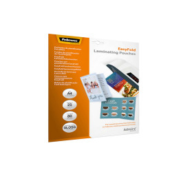Pouches Admire Easyfold - A4 - cordonate - Fellowes - scatola 25 pezzi