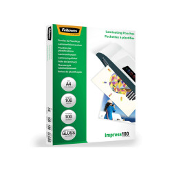 Pouches Impress100 - A3 -303x426 mm - 2x100 mic - Fellowes - scatola 100 pezzi