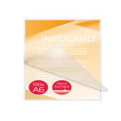 Pouches per plastificazione - A6 - 111x154 mm - 2x75 micron - GBC - scatola 100 pezzi