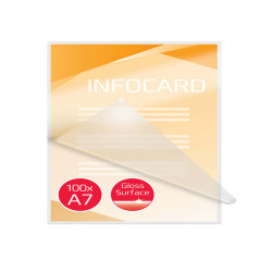 Pouches per plastificazione - A7 - 80x111 mm - 2x125 micron - GBC - scatola 100 pezzi