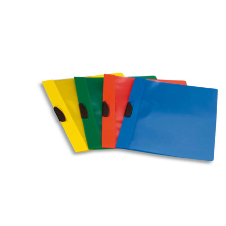 Cartellina con molla Video Clipper - A4 - PP - azzurro - Fellowes