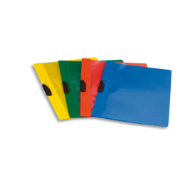Cartellina con molla Video Clipper - A4 - PP - verde - Fellowes