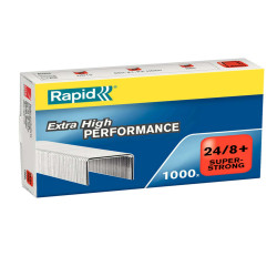 Punti Rapid Super Strong - 24/8+ - metallo - Rapid - conf. 1000 pezzi