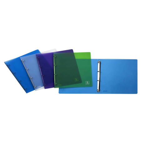 Raccoglitore 2ndLife - 22 x 30 cm - 4 anelli tondi 15 mm - dorso 2,5 cm - mix 4 colori - Favorit