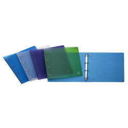 Raccoglitore 2ndLife - 22 x 30 cm - 4 anelli tondi 30 mm - dorso 4 cm - mix 4 colori - Favorit