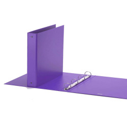 Raccoglitore Europa - 22 x 30 cm - 4 anelli tondi 30 mm - dorso 4 cm - viola - Favorit
