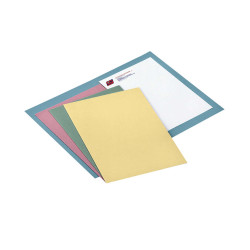 Cartellina semplice - 145 gr - 25 x 34 cm - rosa - cartoncino manilla - Cartotecnica del Garda - conf. 100 pezzi