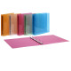 Raccoglitore Lumina - 22 x 30 cm - 4 anelli tondi 30 mm - PP - colori assortiti - Favorit