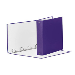 Raccoglitore Meeting - 22 x 30 cm - 4 anelli tondi 30 mm - dorso 4 cm - PP - lilla - Esselte