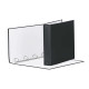Raccoglitore Meeting - 22 x 30 cm - 4 anelli tondi 30 mm - dorso 4 cm - PP - nero - Esselte