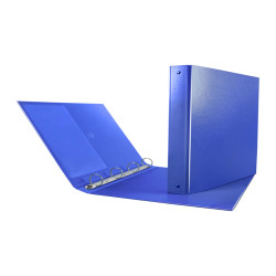Raccoglitore Nettuno - 22 x 30 cm - 4 anelli a R 30 mm - dorso 3,5 cm - blu - Sei Rota