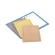 Cartellina semplice con stampa - 145 gr - 25 x 34 cm - giallo - cartoncino manilla - Cartotecnica del Garda - conf. 100 pezzi