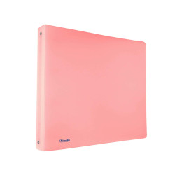 Raccoglitore Pastel - 22 x 30 cm - 4 anelli tondi 15 mm - PP - cipria - Favorit