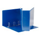 Raccoglitore personalizzabile Display - 22 x 30 cm - 4 anelli quadri 65 mm - dorso 8,5 cm - blu - Esselte