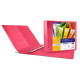 Raccoglitore personalizzabile Myto TI - 22 x 30 cm - 4 anelli a D 17 mm - dorso 2,5 cm - rosso - Sei Rota