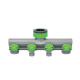 Raccordo rubinetto - 4 uscite - Verdemax
