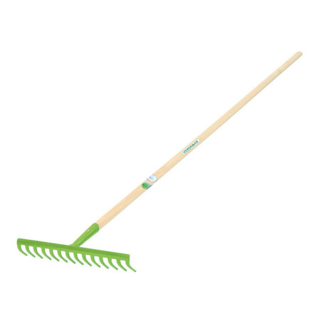 Rastrello 14 denti -  manico 130 cm - Verdemax