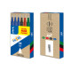Refill a sfera Frixionball - punta 0,7mm - 3 blu, 1 nero, 1 rosso, 1 verde  - Pilot - conf. 6 pezzi